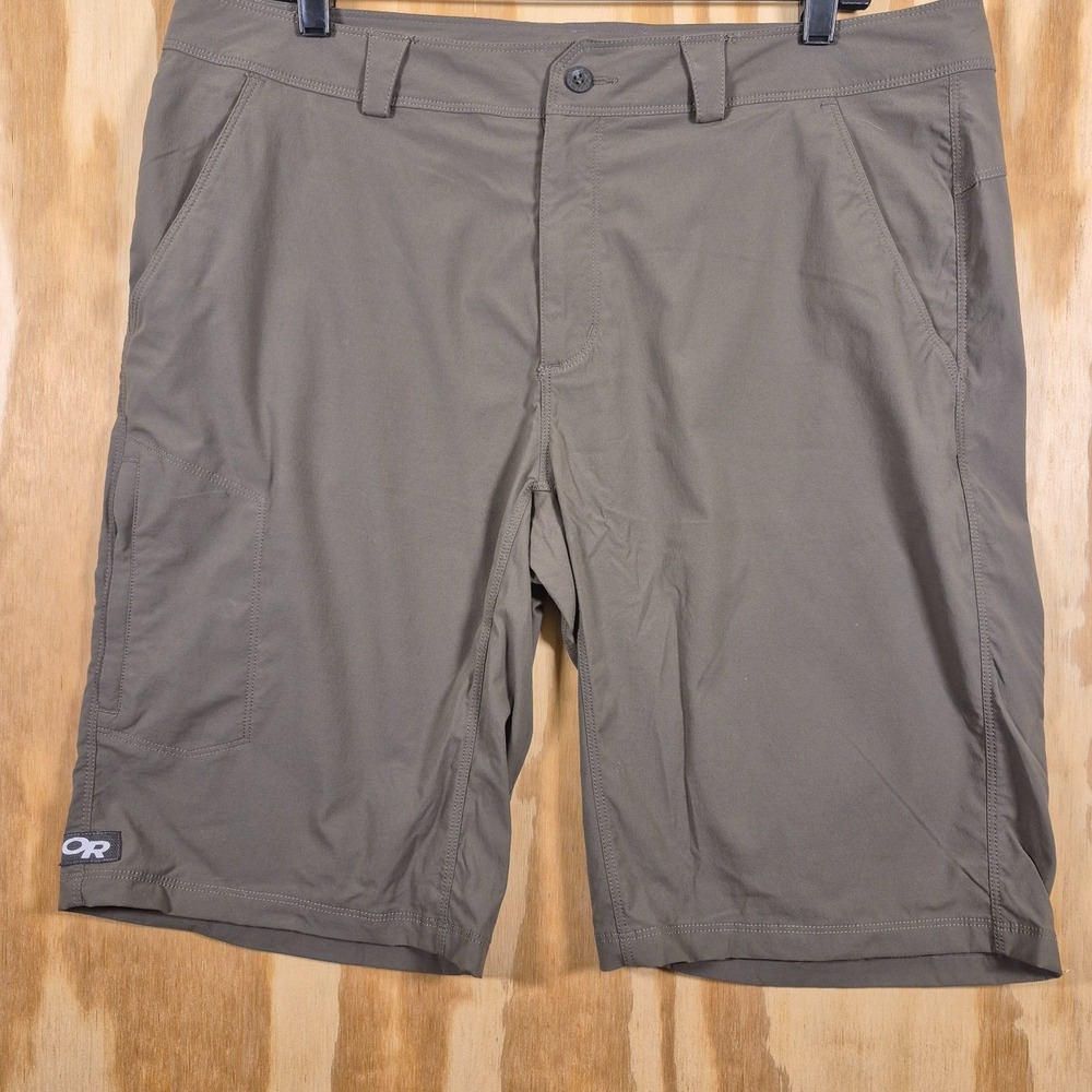 Outdoor Research Equinox Metro Shorts Mens 36 Olive Hiking Travel Trail